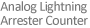 Analog Lightning Arrester Counter